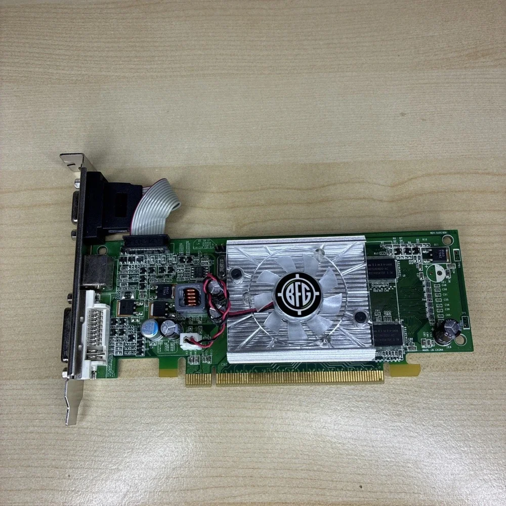 BFG Tech BFGR84512GS64E GeForce 8400GS 512MB DDR2 64-Bit PCI Express DVI Video